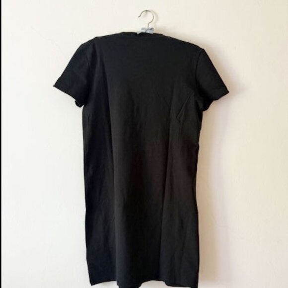 Adidas Black T-Shirt Dress — Women's SZ Medium - Picture 2 of 2